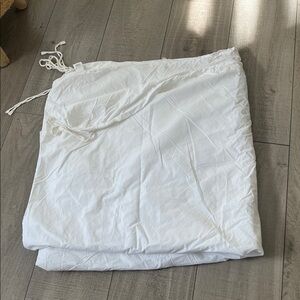 Pottery Barn duvet cover King 100% organic cotton